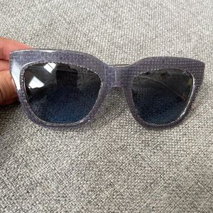 Tory Burch Gray Sunglasses